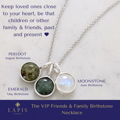 The VIP Friends & Family Birthstone Necklace