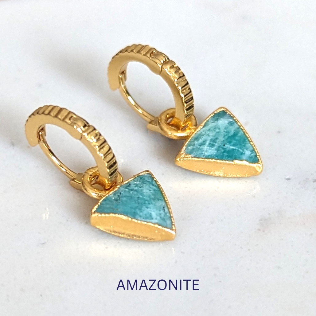 amazonite earrings