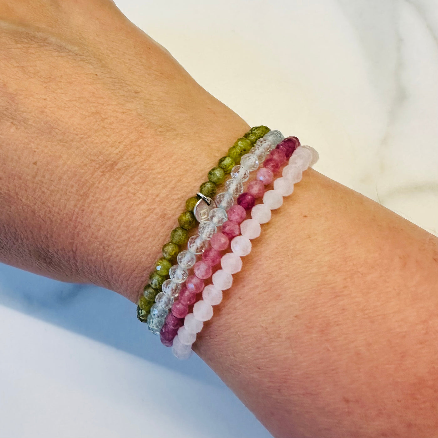 celebrate friendship gemstone bracelet set