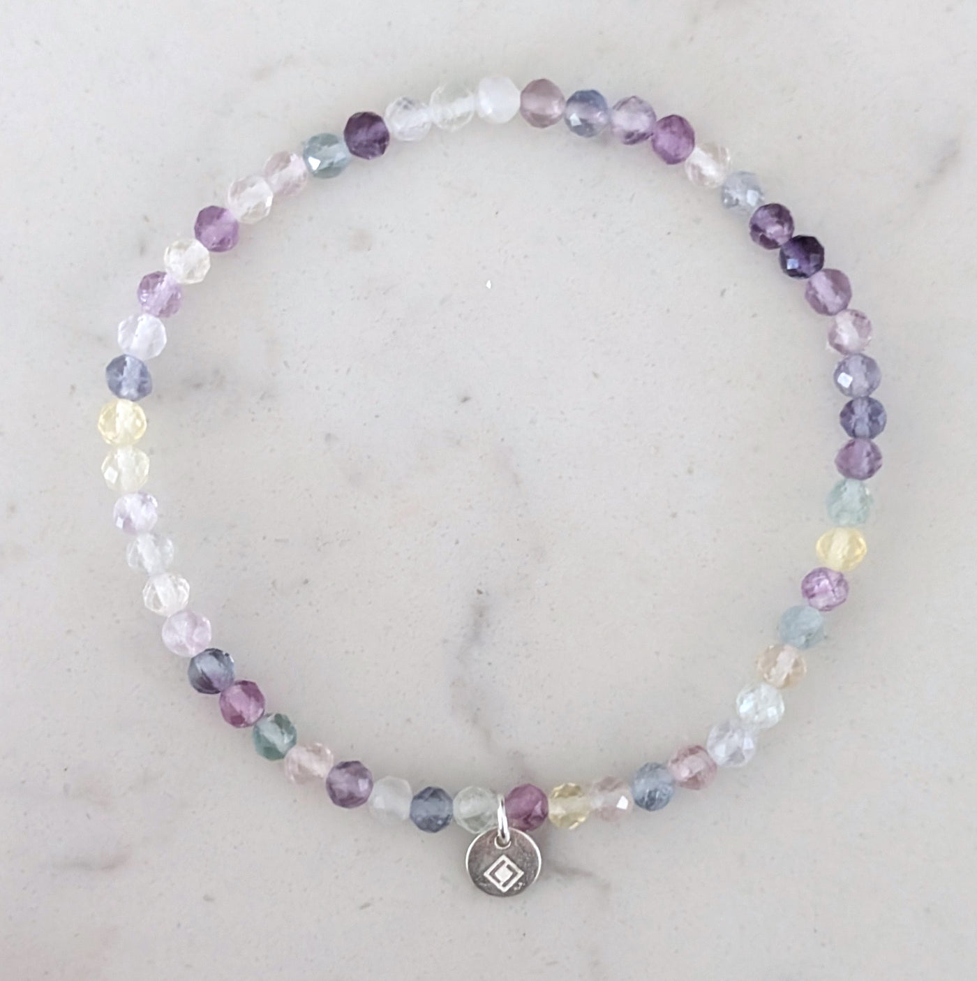 fluorite gemstone bracelet