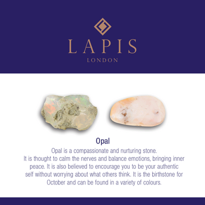 Opal Eternity Hoop Earrings