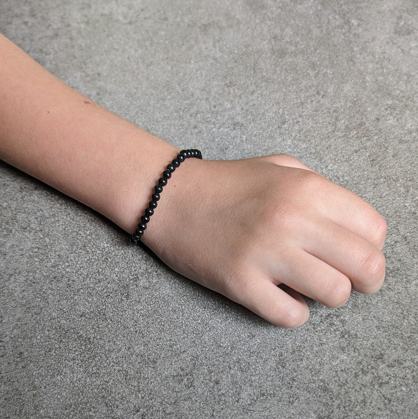 Shungite Children's Gemstone Bracelet