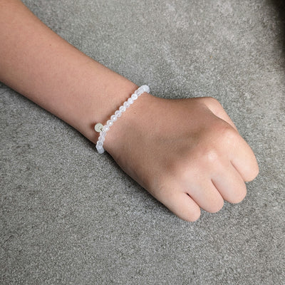 Moonstone children's gemstone bracelet 