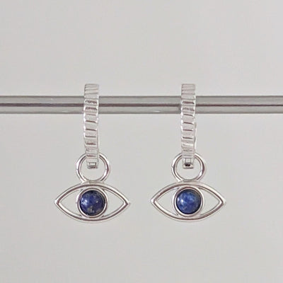 The Evil Eye Hoop Earrings