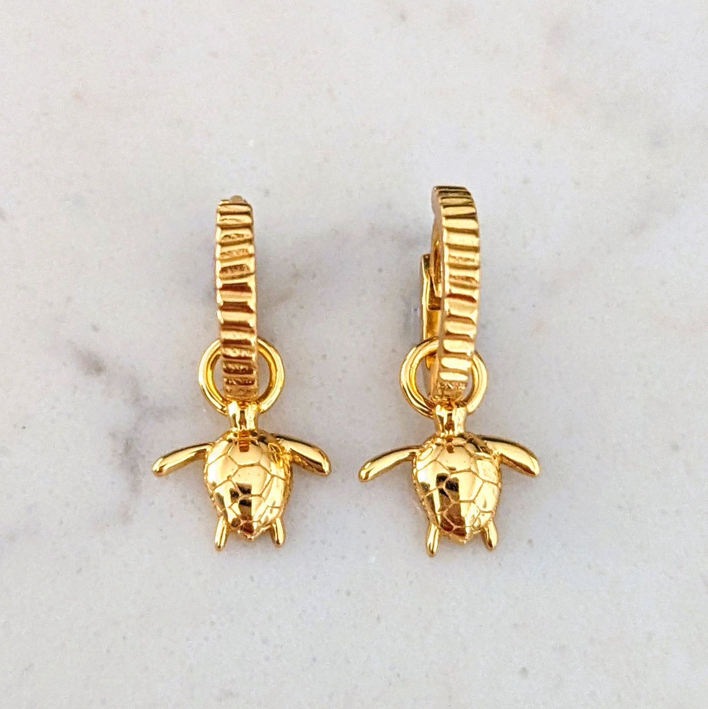 The Tiny Turtle Earrings