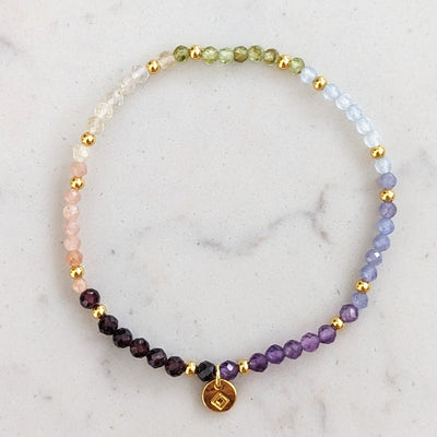 chakra gemstone bracelet