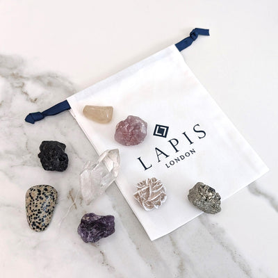 Lapis London Happy and Harmonious Home Crystal Toolkit