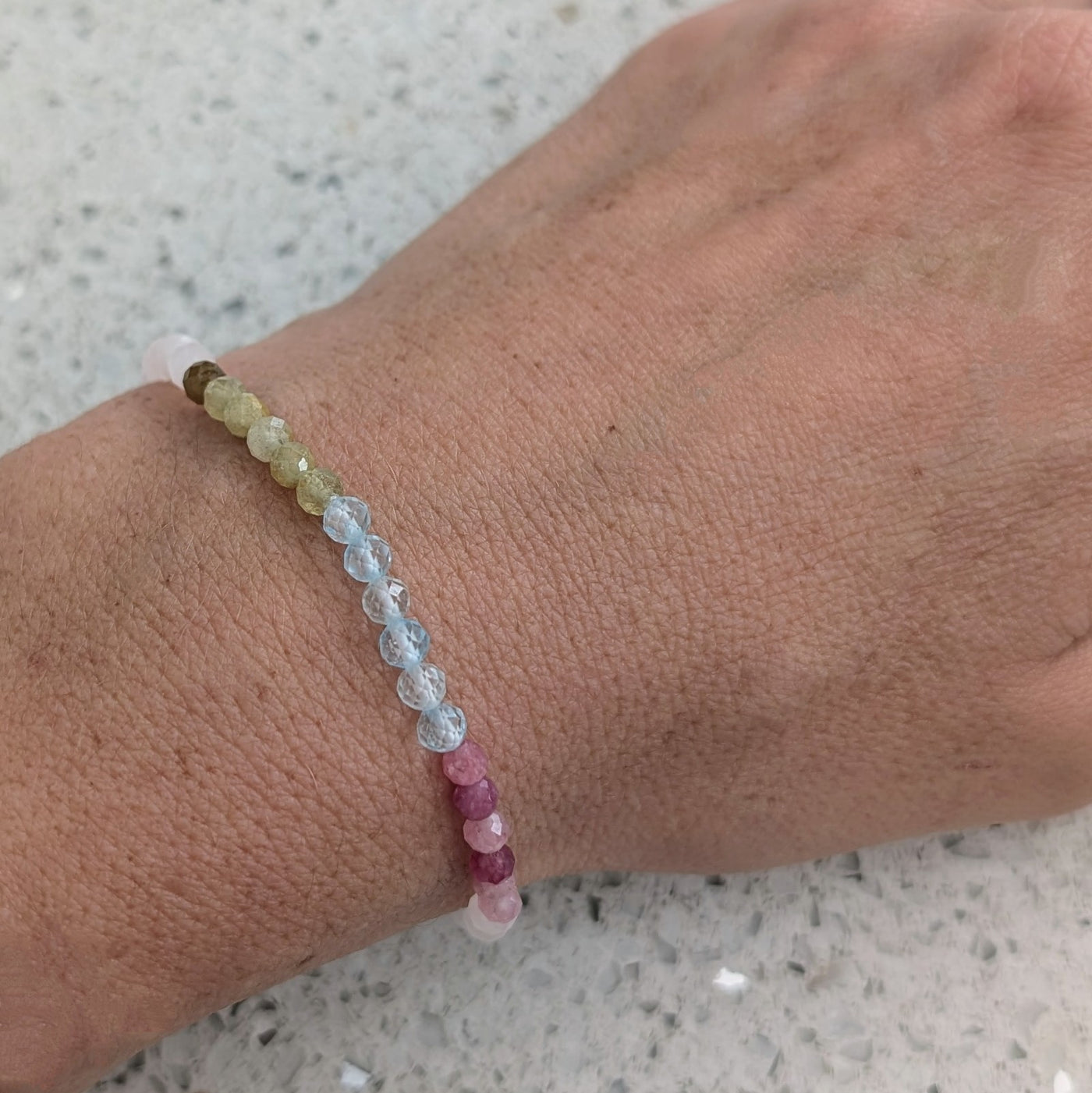 gemstone friendship bracelet