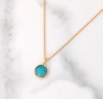 birthstone necklace