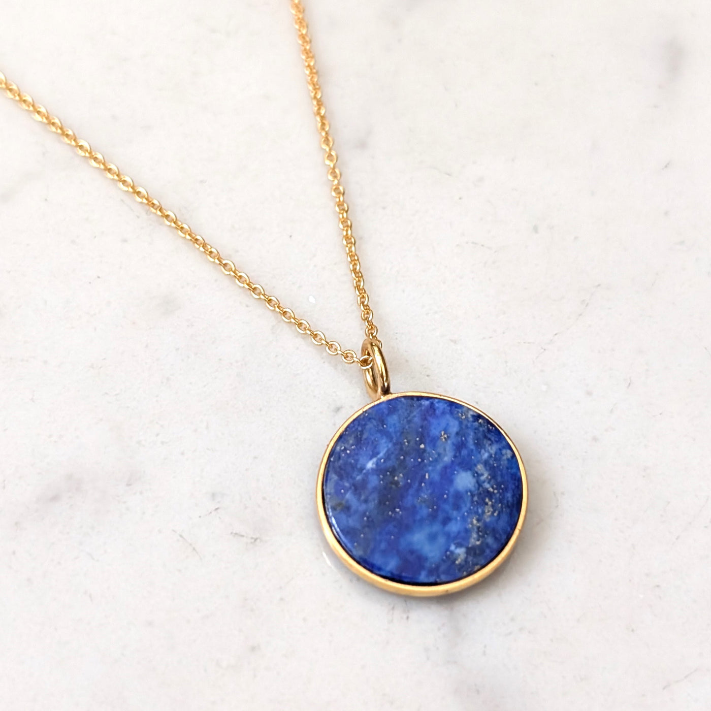 lapis lazuli pendant necklace 