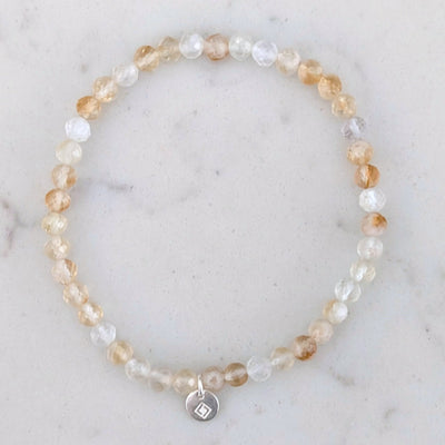 citrine gemstone bracelet