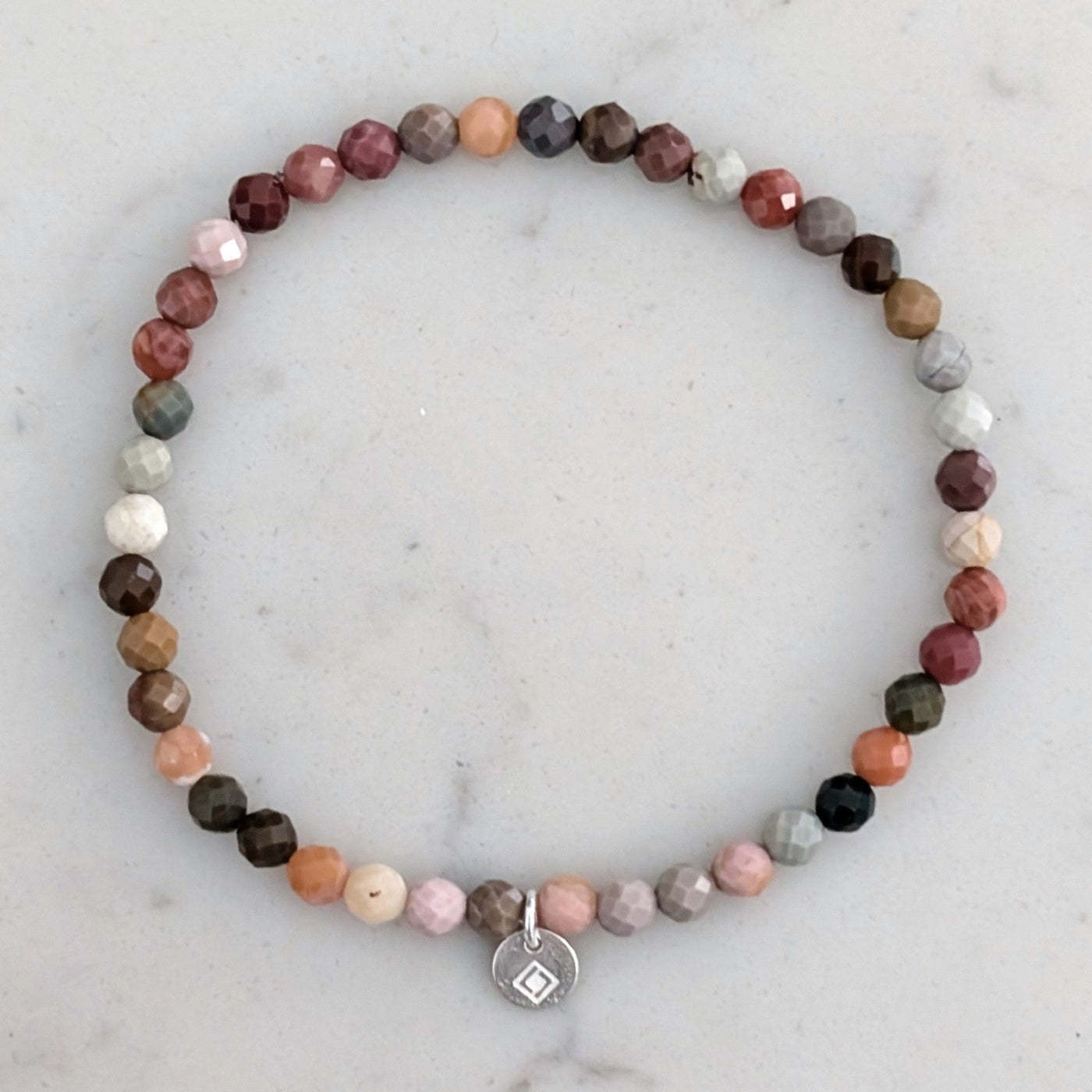 ocean jasper gemstone bracelet