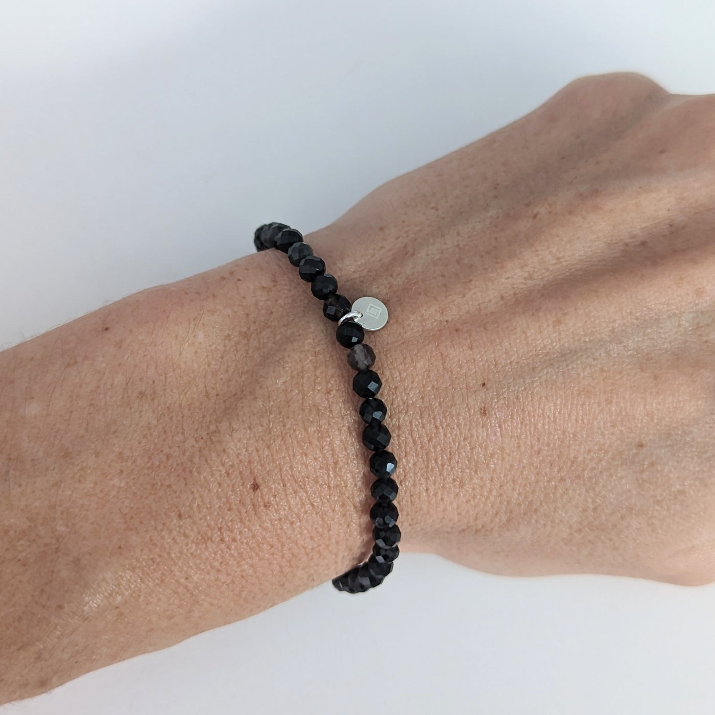 obsidian gemstone bracelet
